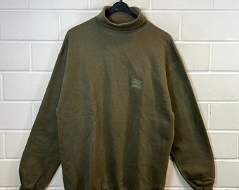 Vintage Levi&#39;s Sweatshirt Size L Sweater Pullover Rollneck 90s