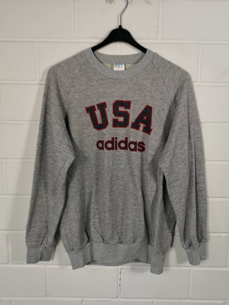 Винтажный свитшот 80s adidas