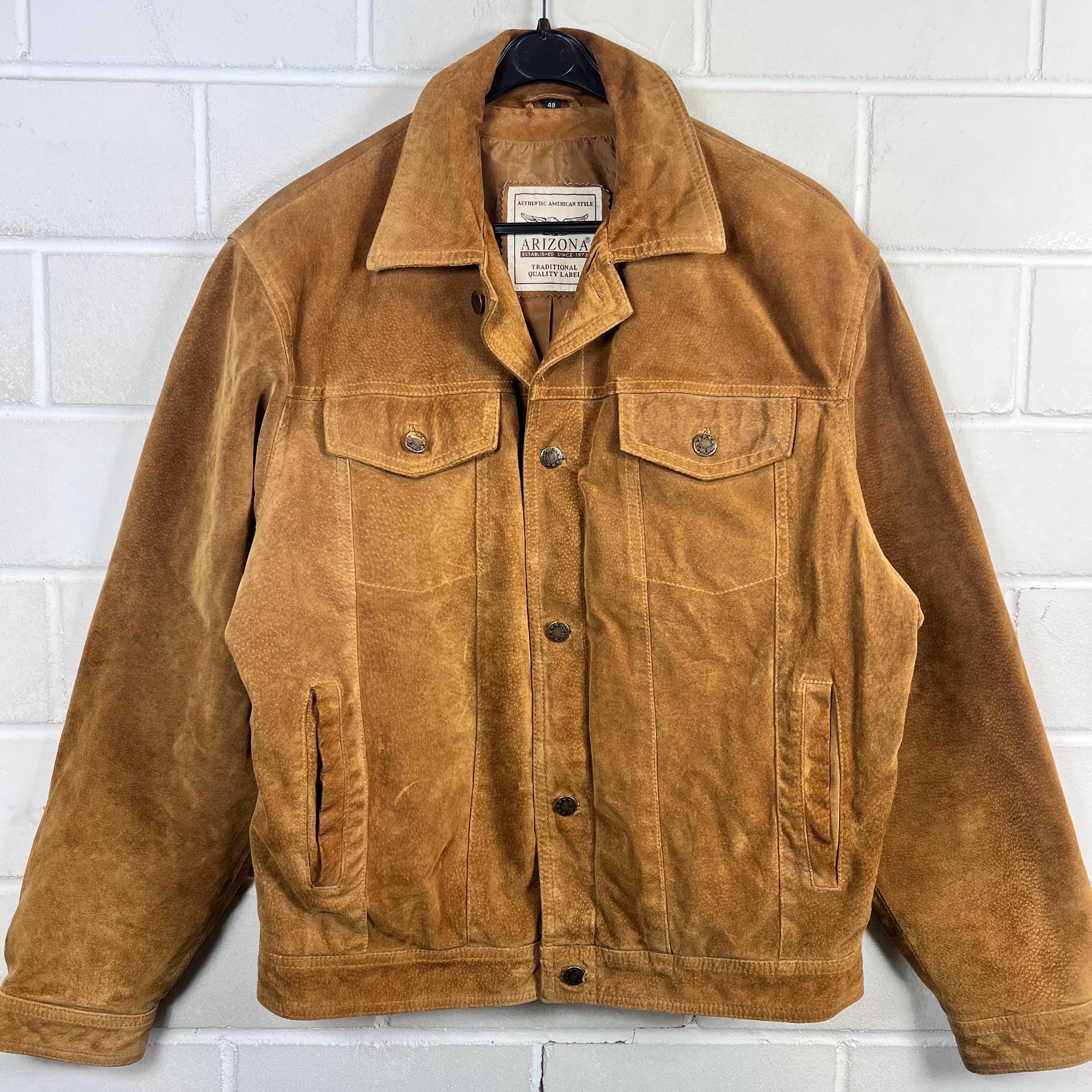 Vintage Arizona Leather Jacket - Etsy
