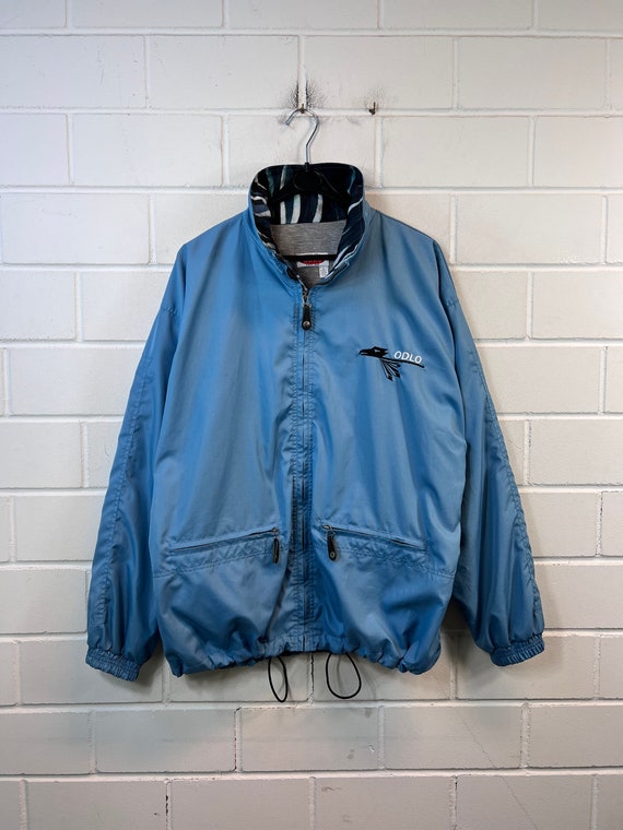 Vintage Odlo Size L Windbreaker Jacket 90s