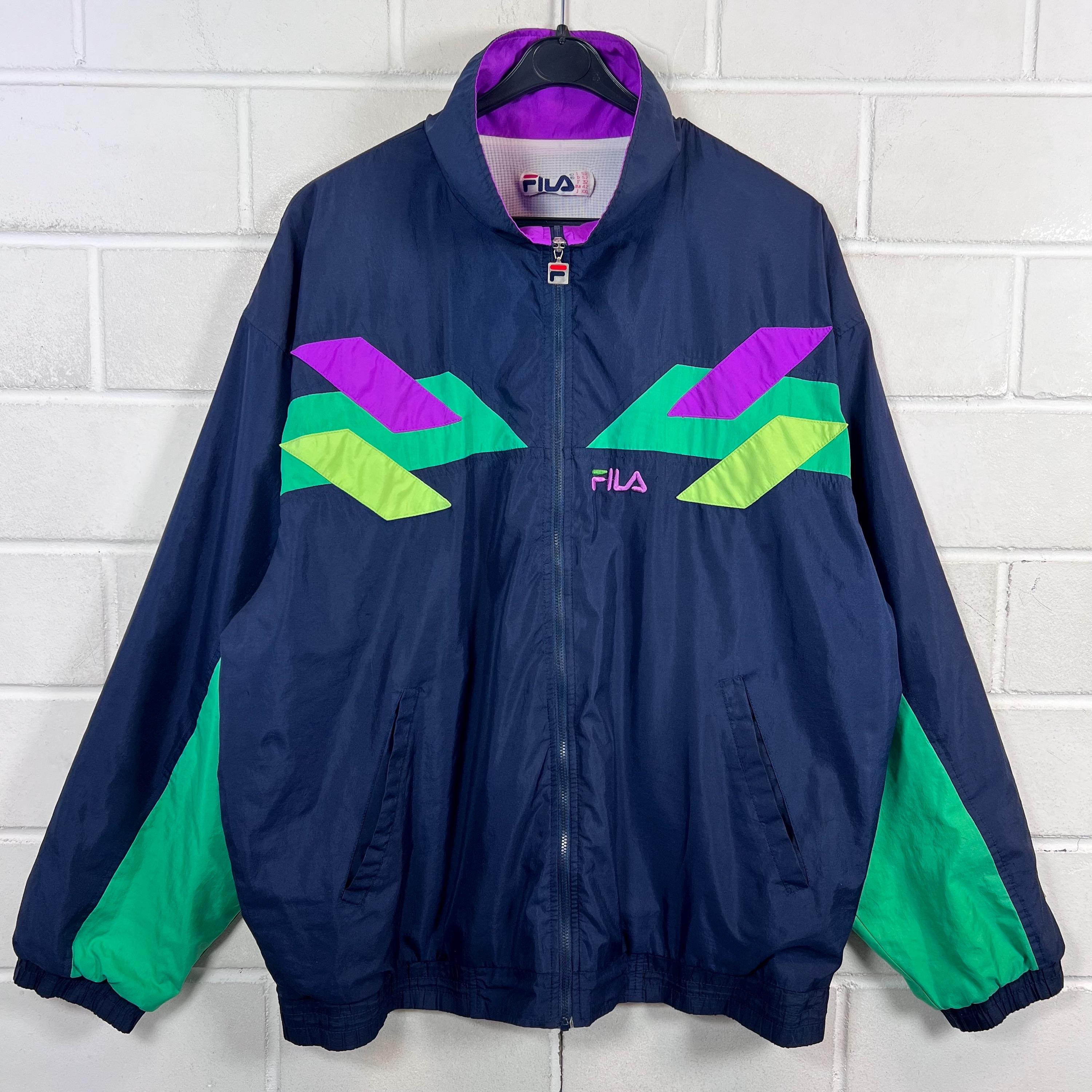 フィラ　us70s 80sジャケット フィラ us70s 80sジャケット MENS FILA VINTAGE TRACK SUIT