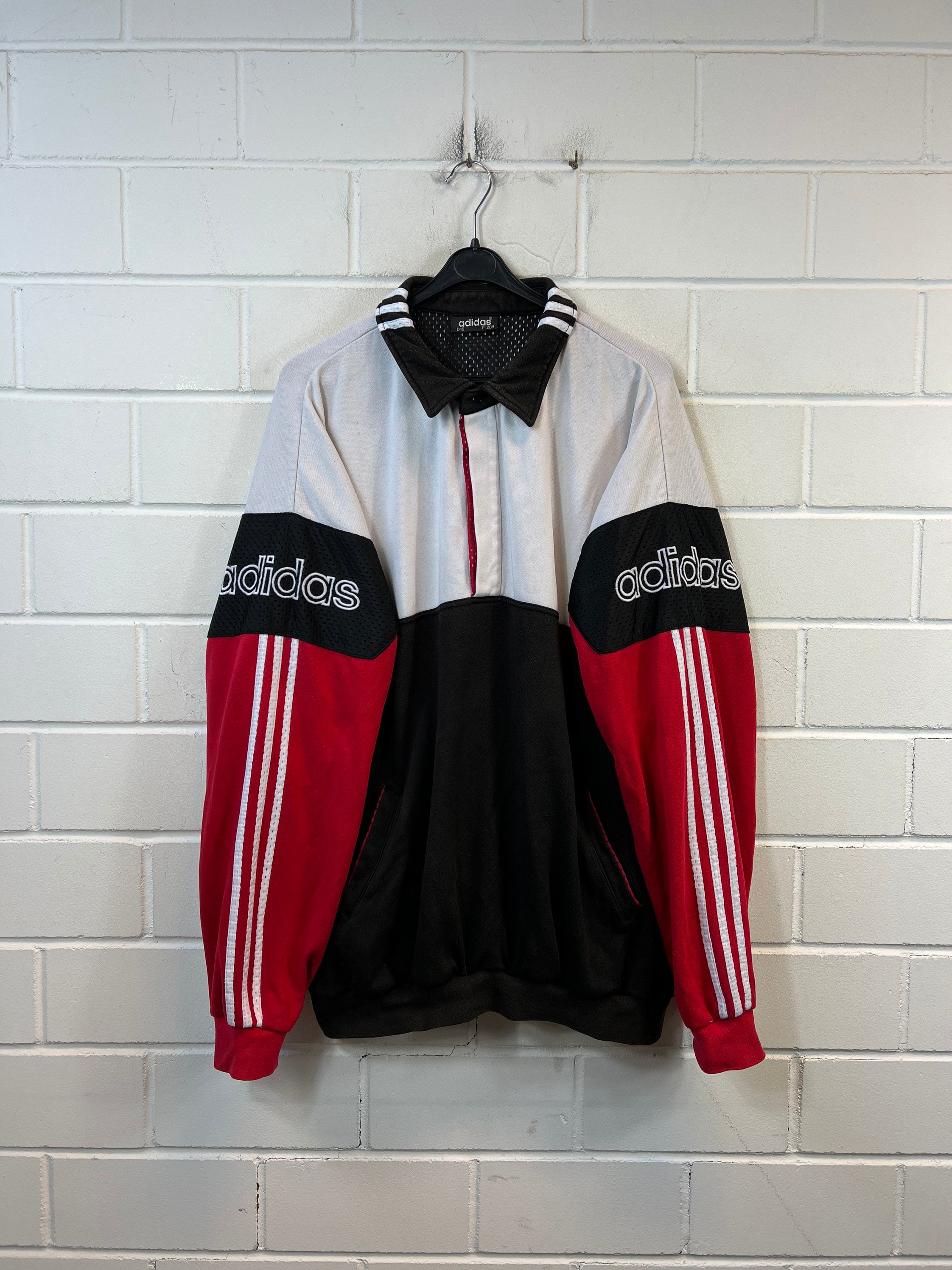 Vintage Adidas Size XL XXL Polo Sweatshirt Sweater Sweater - Etsy Sweden