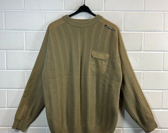 Maglione vintage in lana Levi's taglia M - L pullover in pura lana vergine anni '90 Y2K