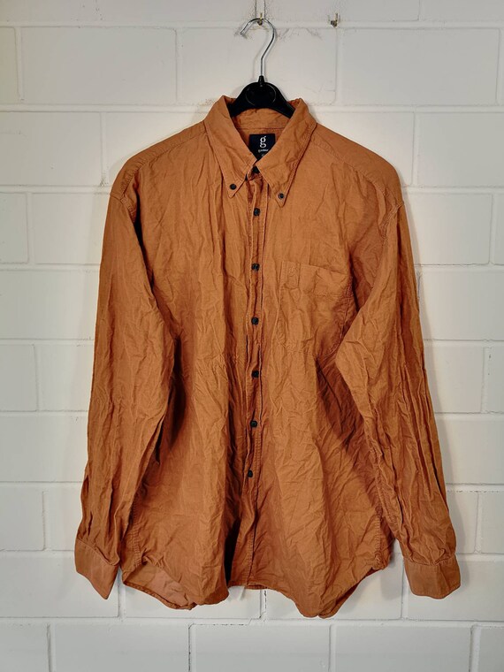 Vintage Corduroy Shirt Shirt Cord Shirt 