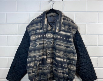 Vintage Nike ACG 00s Reversible Brown Teddy/nylon Jacket Mens - Etsy