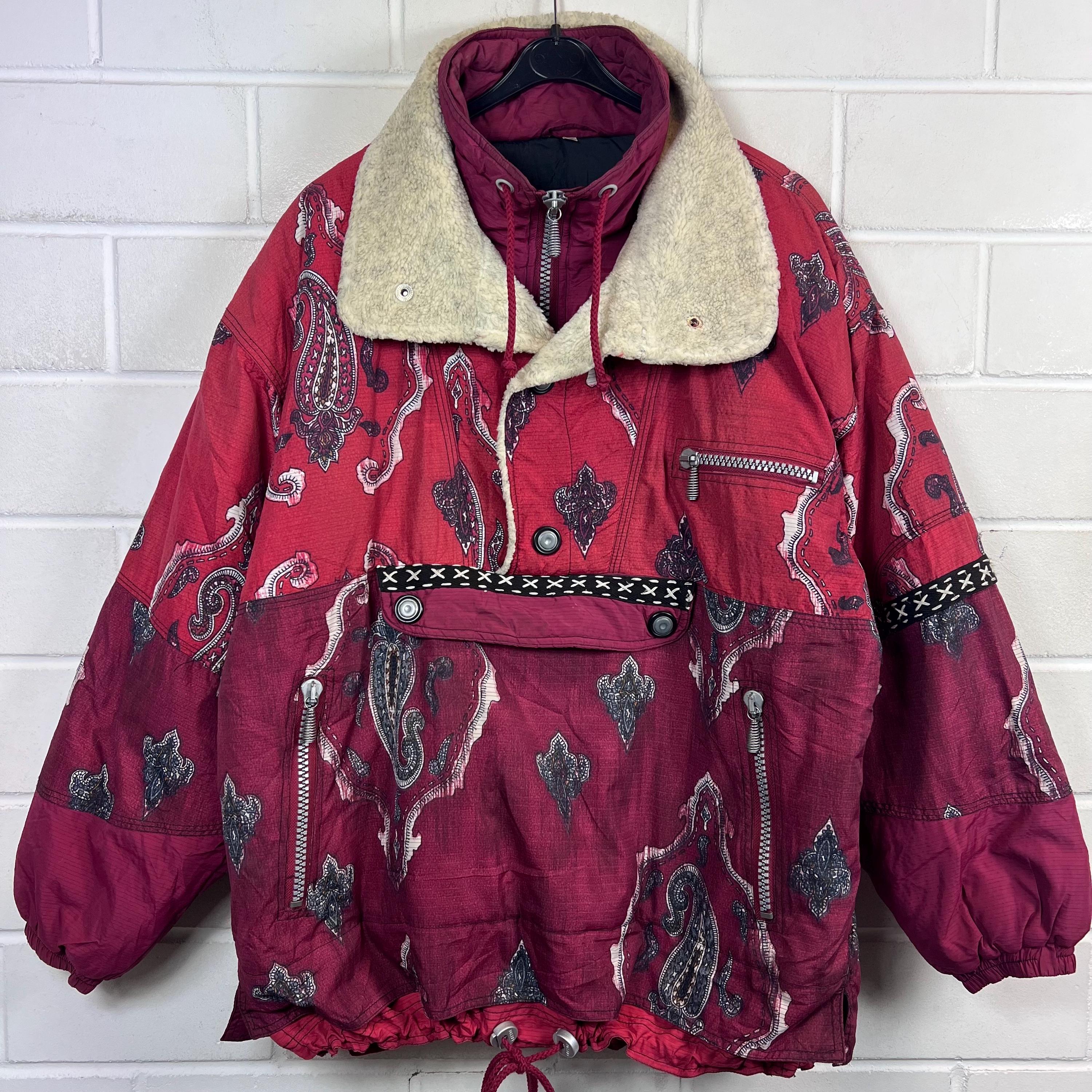 K-WAY Coca Cola J.O. Albertville 1992 – Veste Vintage France – Taille XL