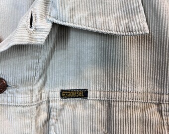 Vintage Diesel Size M Corduroy Jacket Corduroy Jacket 80s