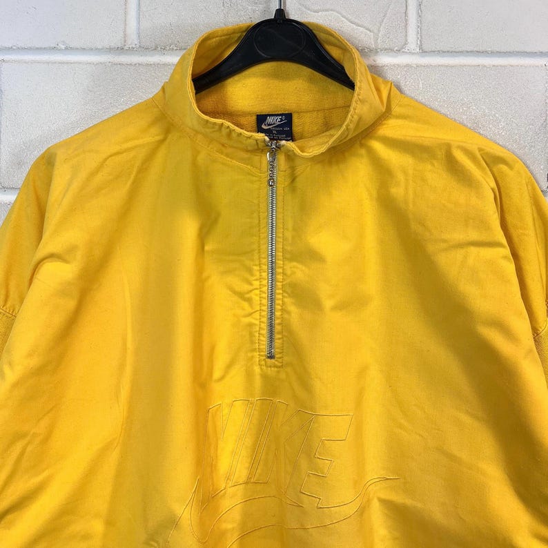 Sudadera Nike Oregon USA Blue Tag con cremallera de un cuarto, talla XL, años 90 imagen 7