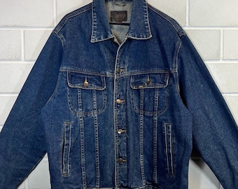 Vintage Lee Size L Denim Jacket Jeans Jacket Jeans Jacket