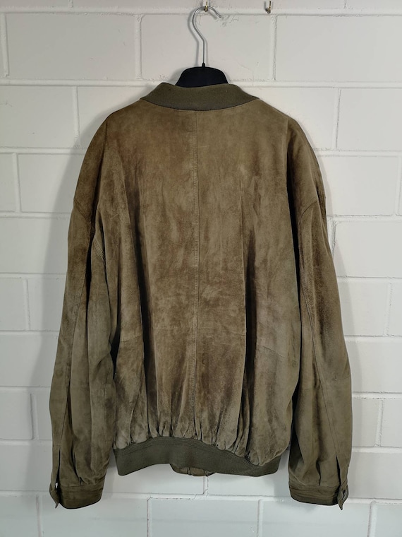 Veste en cuir Daim Vintage Wildleder Lederjacke Blouson 80s 90s