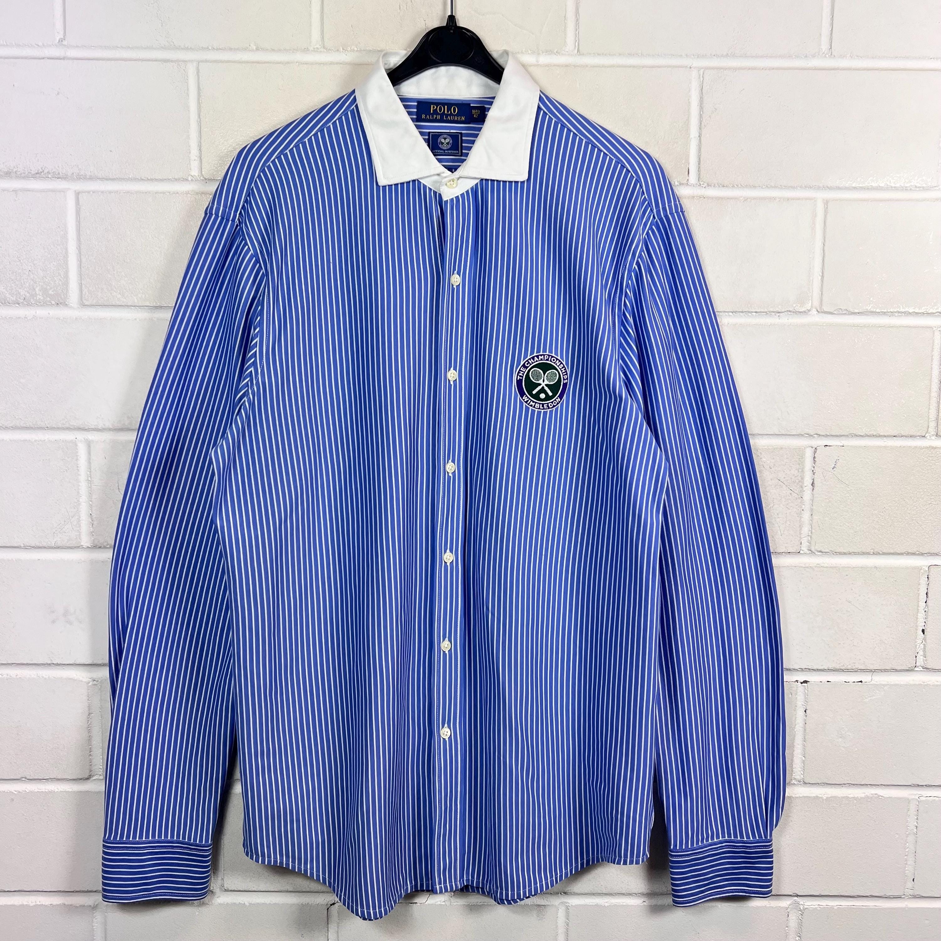 Polo Ralph Lauren Wimbledon Official Outfitter Shirt – Blue White