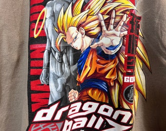 希少ヴィンテージ ドラゴンボールZ 悟空 スーパーサイヤ人 Tシャツ