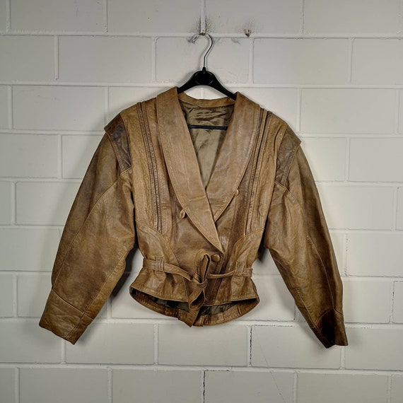 Vintage Women Size S Leather Jacket Leather Jacket