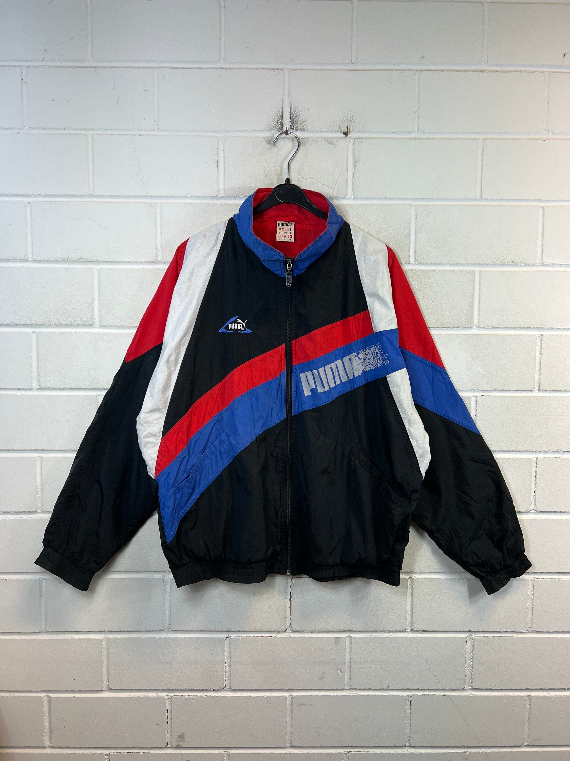 Vintage Puma Size L XL Shelljacket Sportsjacket Windbreaker Old School Jacket Retro 80s 90s - Etsy Vintage Puma Size L XL Shelljacket Sportsjacket Windbreaker Old School Jacket Retro 80s 90s - Etsy