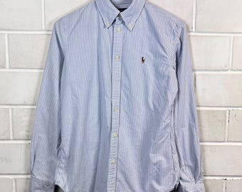 Classic Series - Chemise Manches Longues A Rayures Blanc Noir