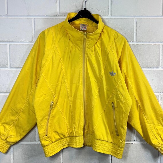 Vintage K-WAY veste coupe-vent manteau rétro bleu lumineux vêtements hommes taille M authentique imperméable à capuche des années 90 multicolore - France