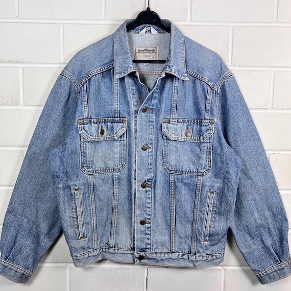 Vintage Levi's Type II Size M Denim Jacket Light Blue 80s 90s - Etsy