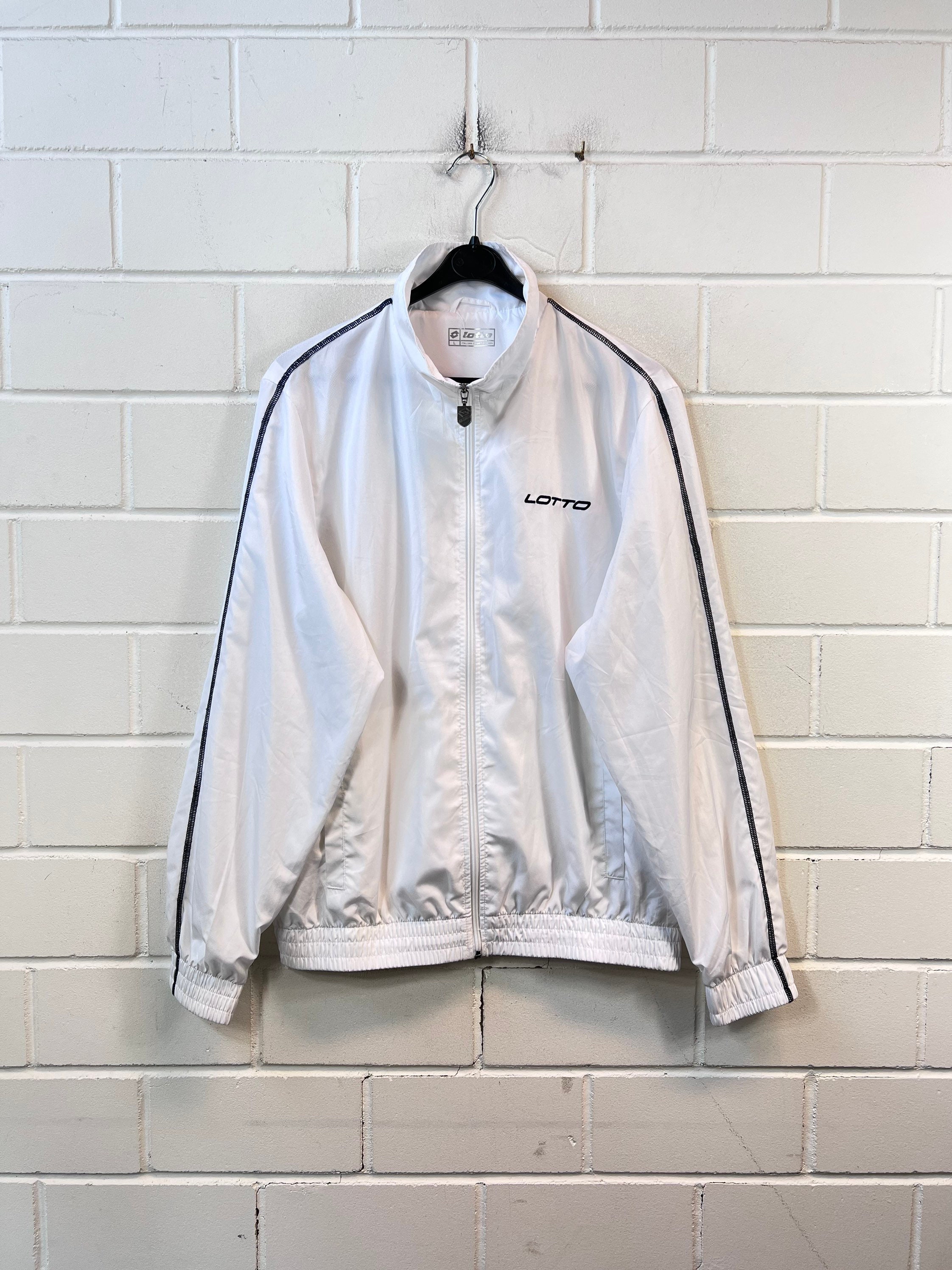 Vintage Lotto Size L Shelljacket Sport Jacket 80s 90s Etsy