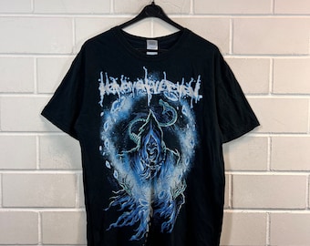 Vintage T-Shirt Size L Print 90s