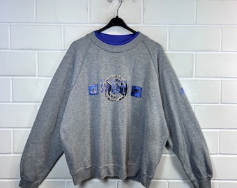 vintage Nike Taille XL - XXL Sweatshirt Pull Pull Brodé années 90