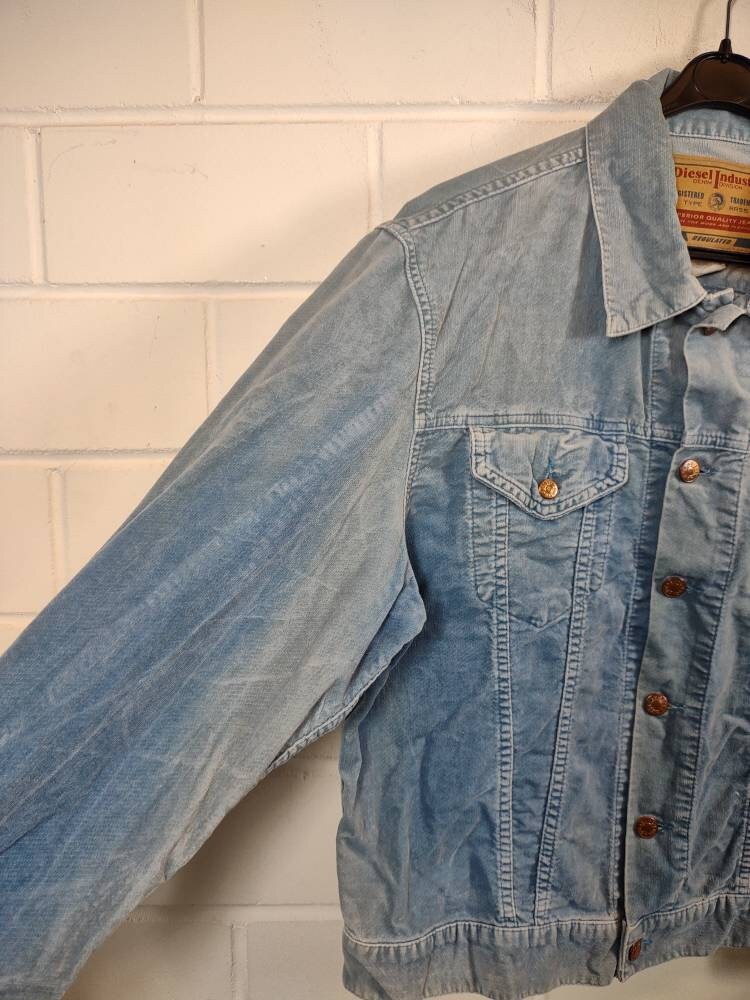 Vintage Diesel Size M Soft Corduroy Jacket Corduroy Jacket