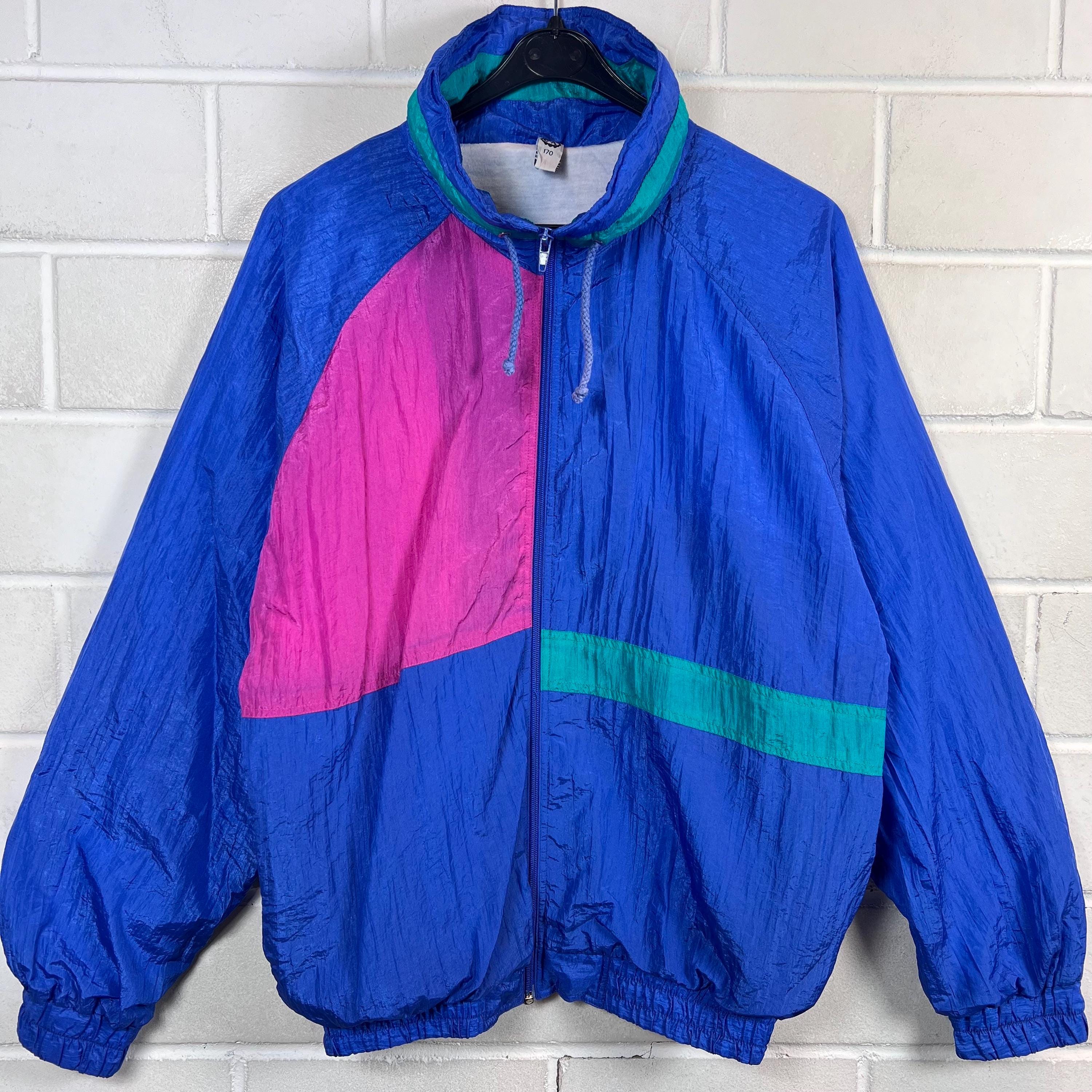  ビンテージ ウインドブレーカー オーバーサイズ Retro windbreaker - Etsy 日本