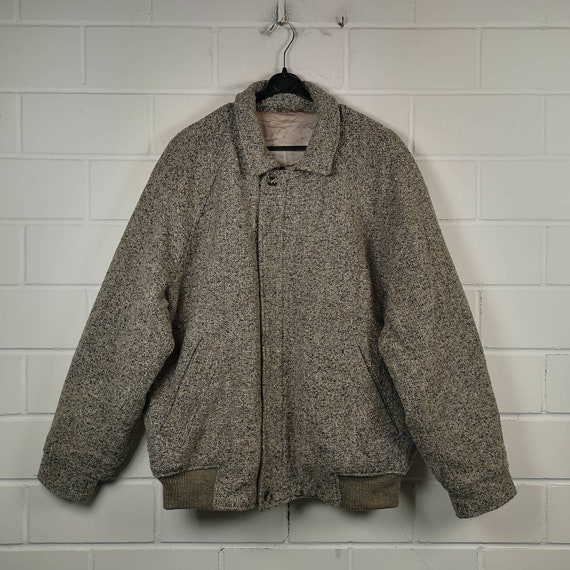 80s Deadstock Vintage The RedPoint Tweed Winter Jacket Men, 45% OFF