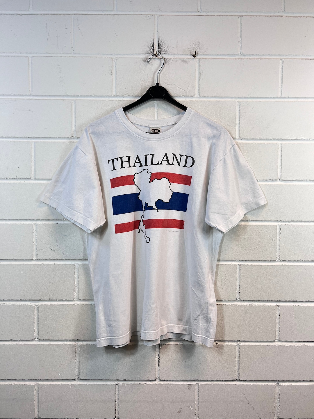 90s USA製　布袋寅泰　Ｔシャツ 半袖Ｔシャツ　Ｌ ホワイト 90s 