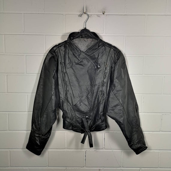 Vintage Women Size L Leather Jacket Leather Jacket