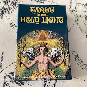 Tarot of the Holy Light (Deluxe Edition)-kaarten Christine Payne Towler Michael Dowers/tarotkaarten