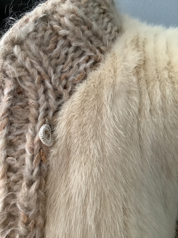 barbatsuly bros fine fur with hat/crochet zip off… - image 5
