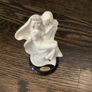 Giuseppe Armani 1992 Figurine Statue &quot;Bride & Groom&quot; Florence 5&quot;/wedding gifts/wedding cake topper