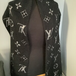 Louis Vuitton LV Logomania scarf Brown Wool ref.269580 - Joli Closet