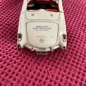 Taylor Mobil Oil Chevy corvette Diecast Car 1957/racing cars/diecast cars