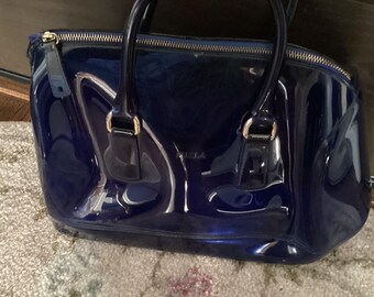 FURLAハンドバッグ、FURLAジェリーキャンディドクターバッグ、半透明 