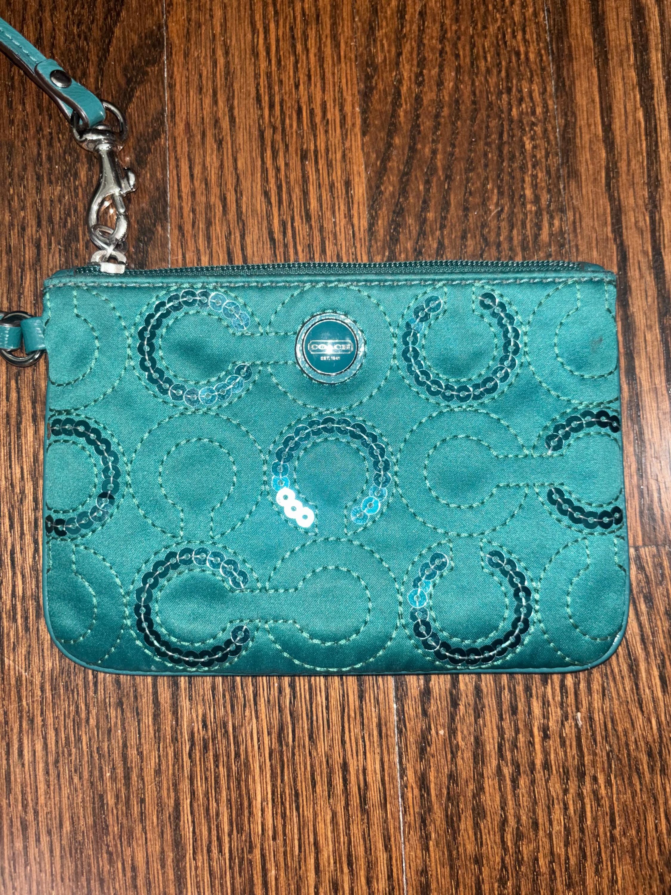 Teal Vintage Coach Bag - Etsy Canada