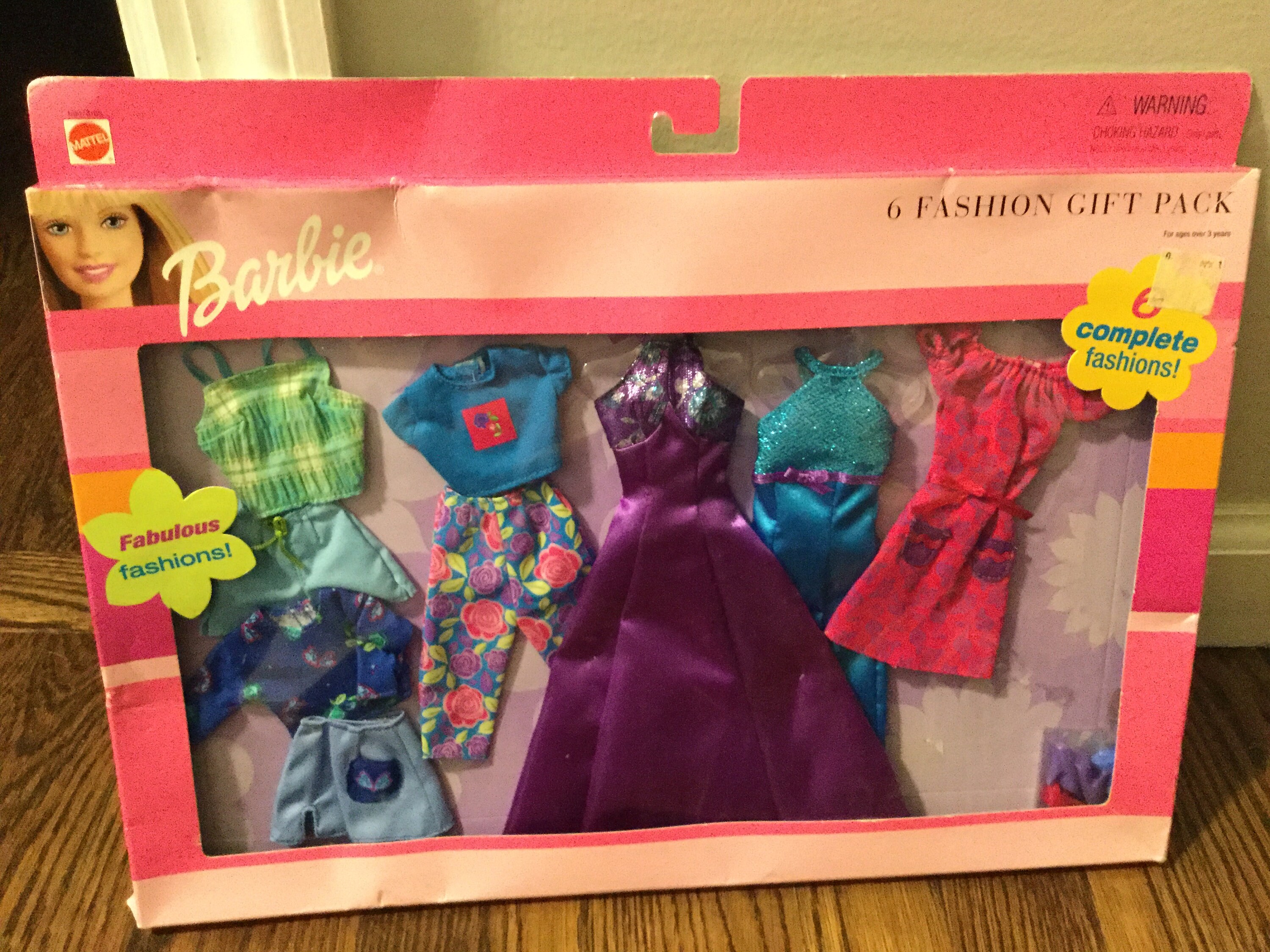 Barbie 6 2025 fashion gift pack