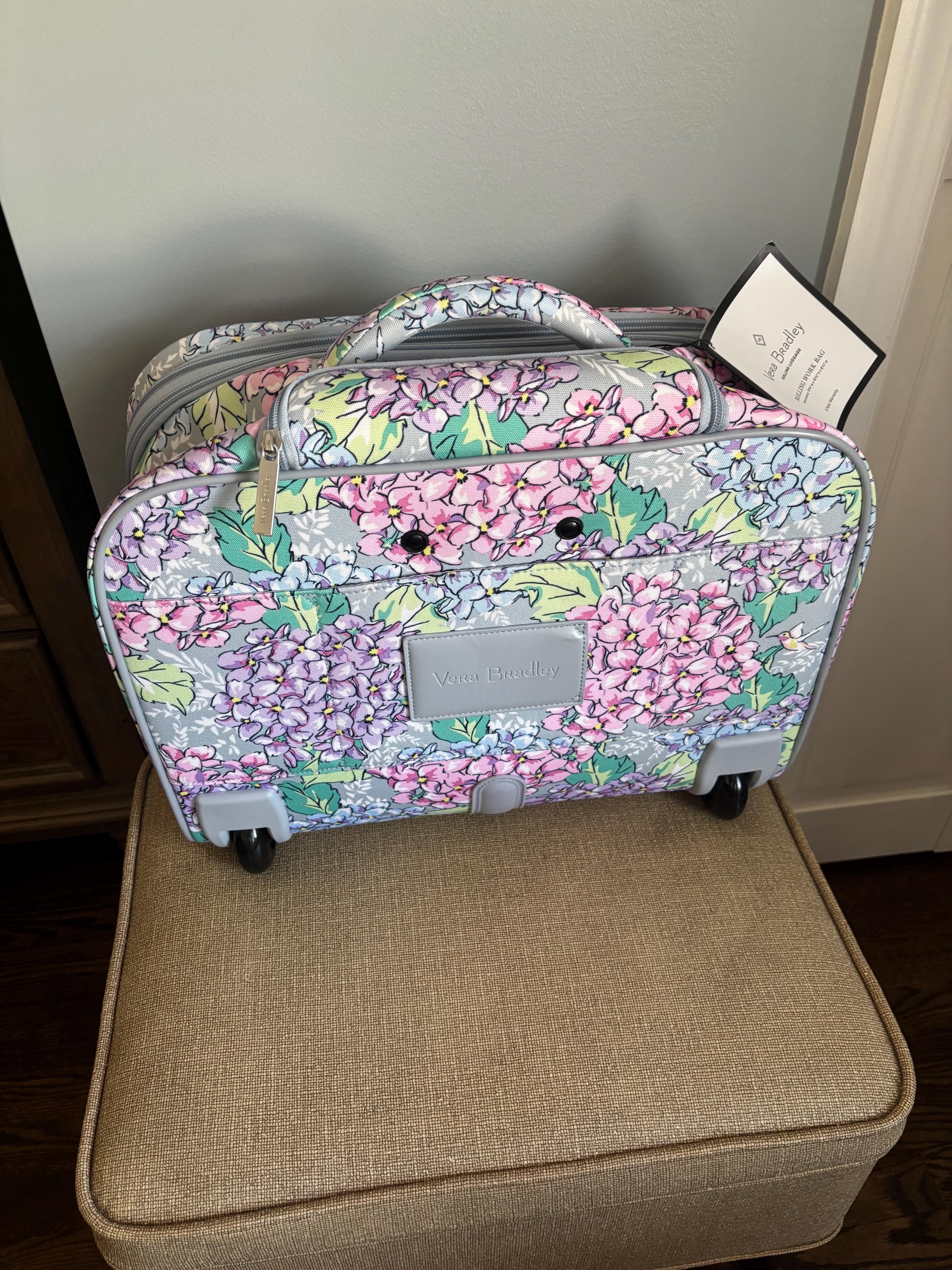 Vera Bradley Rolling Luggage - Etsy