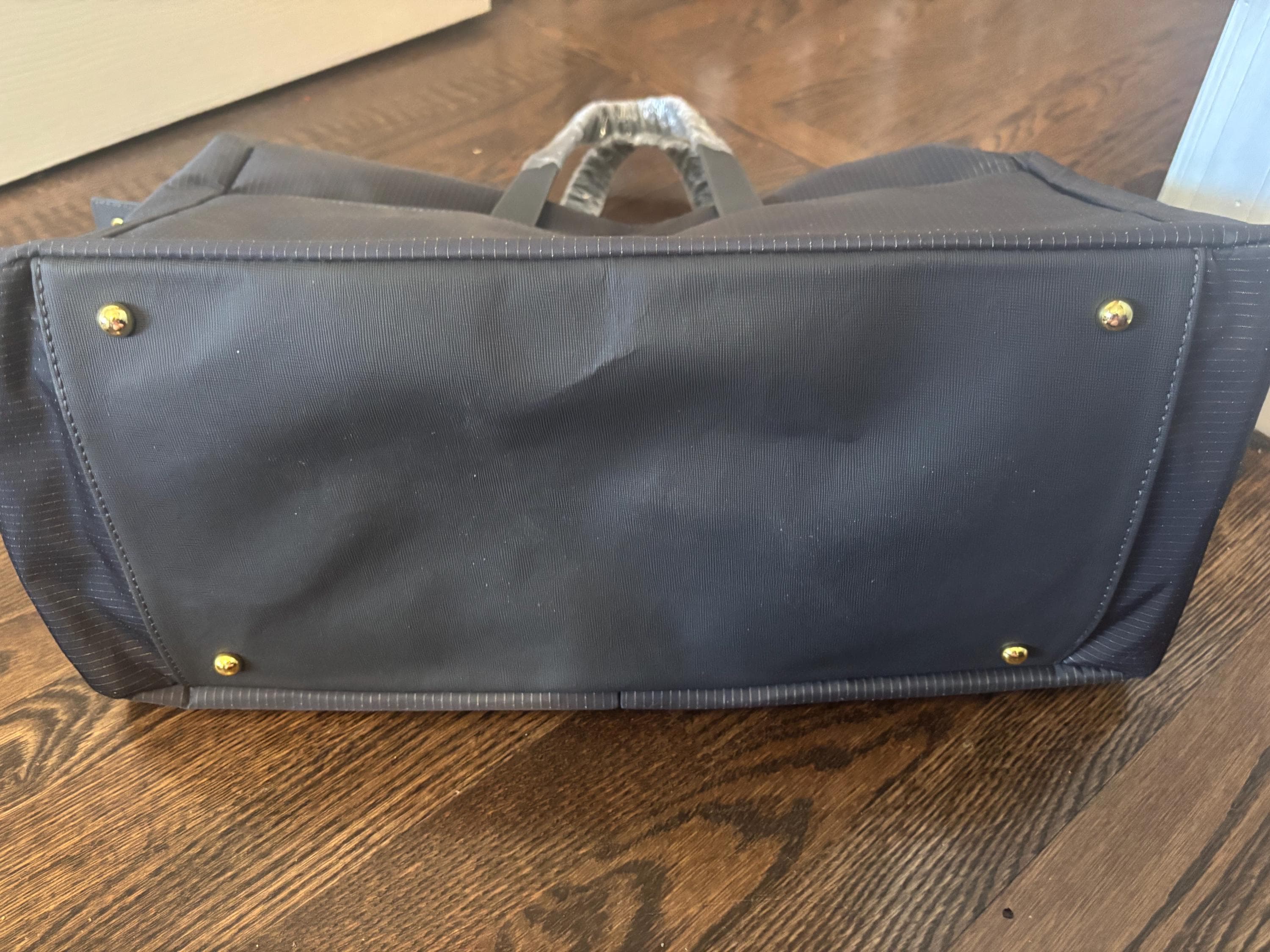 Grand Fourre-tout Joy Mangano En Cuir Véritable Avec Pochette Portefeuille RFID (fauve, Neuf Sans étiquette)