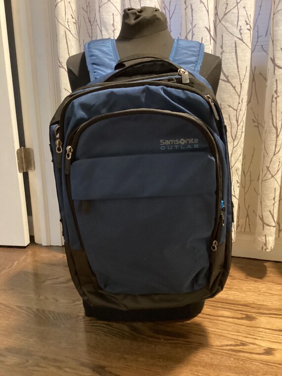 Samsonite Outlab Laptop Business Backpack Blue/samsonite luggage
