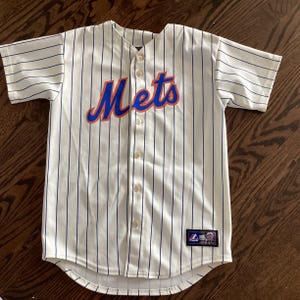 Wright Mets Retro Jersey Vintage Majestic MLB New York Mets