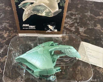 Markenzeichen Andenken Star trek die nächste Generation romulanischer Warbird Lichtmagie Weihnachtsschmuck