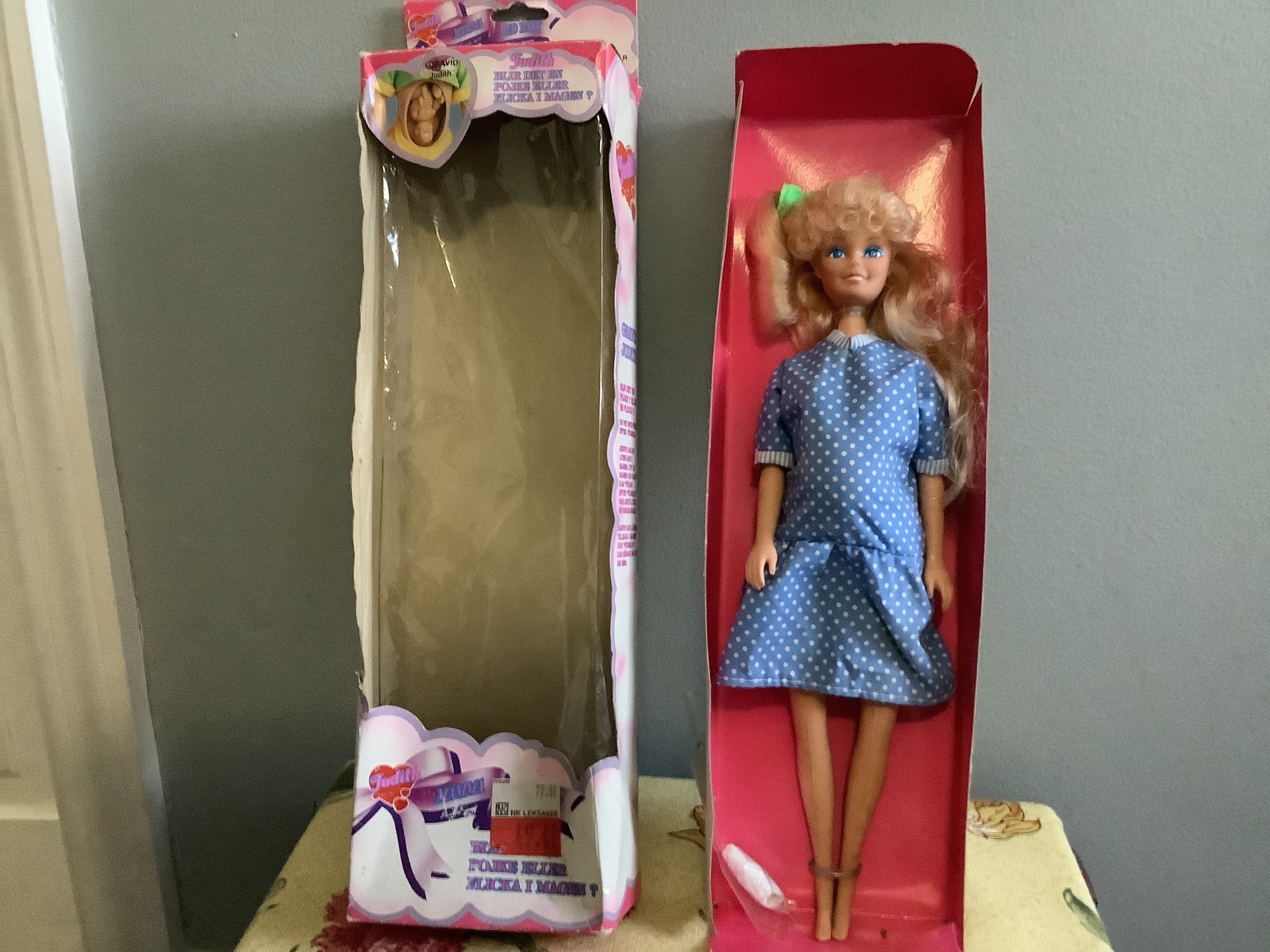 Pregnant judith doll new arrivals