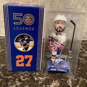 new york islanders john Tonelli 27 50th anniversary bobblehead NHL Hockey Legends/sport collectibles