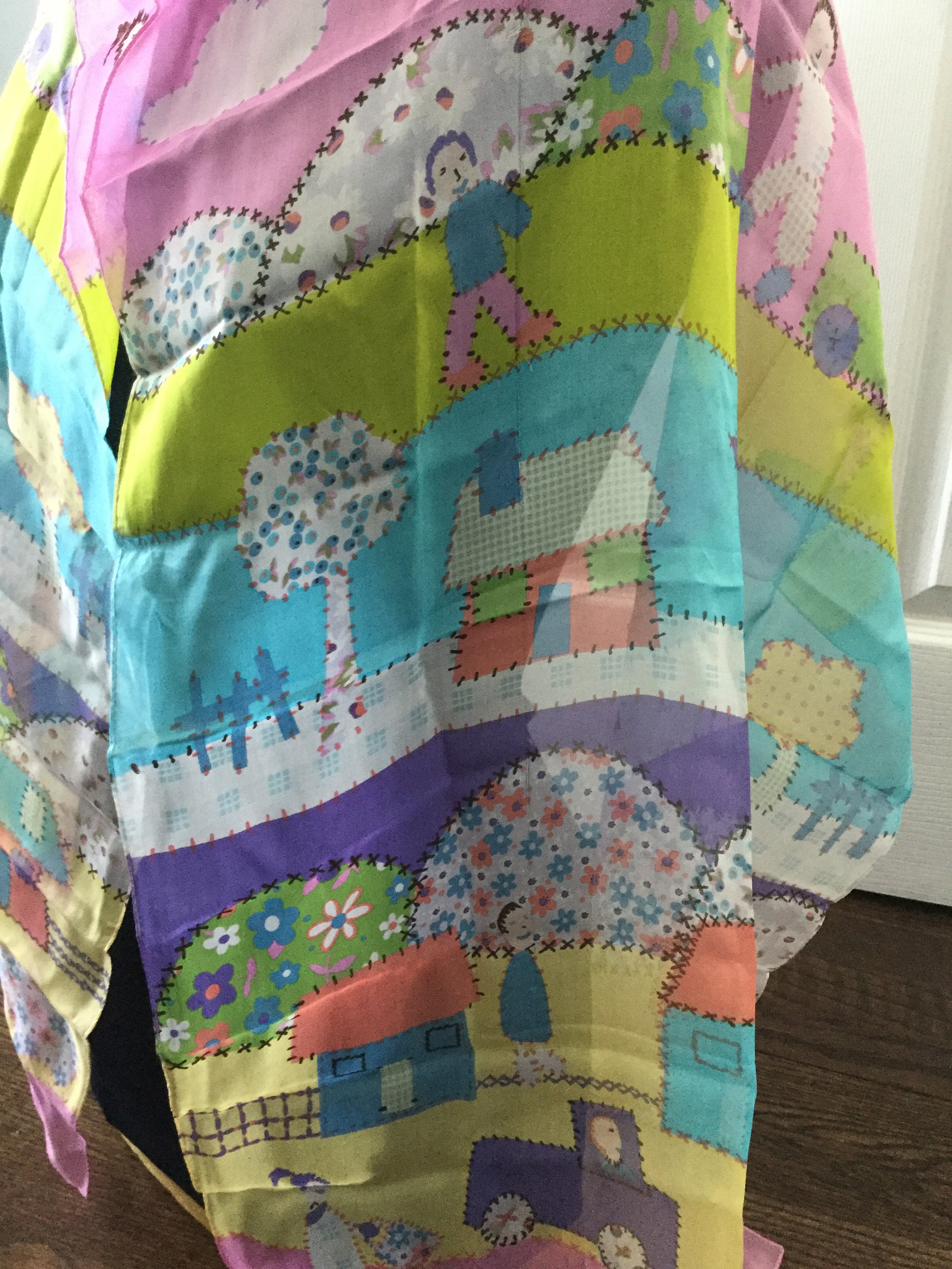 希少✨モスキーノ Larioseta ラリオセタ シルクスカーフ イタリア製 Larioseta scarf - Etsy 日本