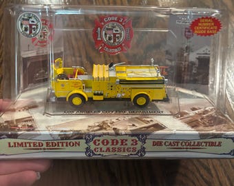 Code 3 Diecast LA Fire Department, Limited Edition