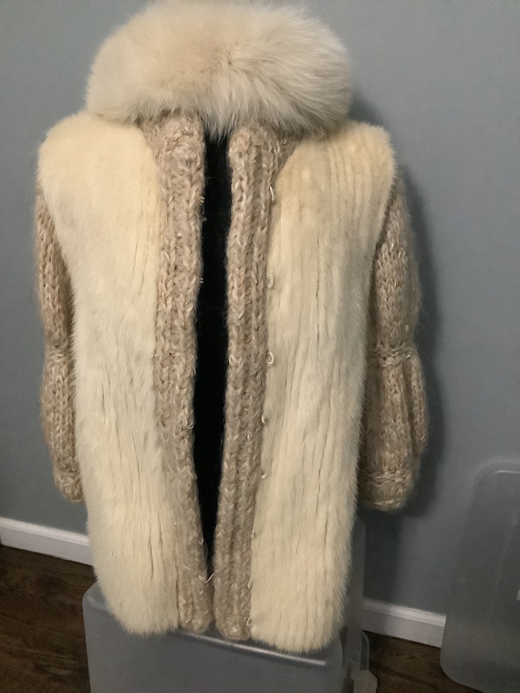 barbatsuly bros fine fur with hat/crochet zip off… - image 10