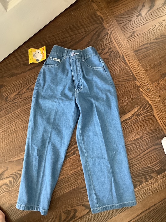 Vintage 1980-90's Snoopy Peanuts 4t Jeans United Feature