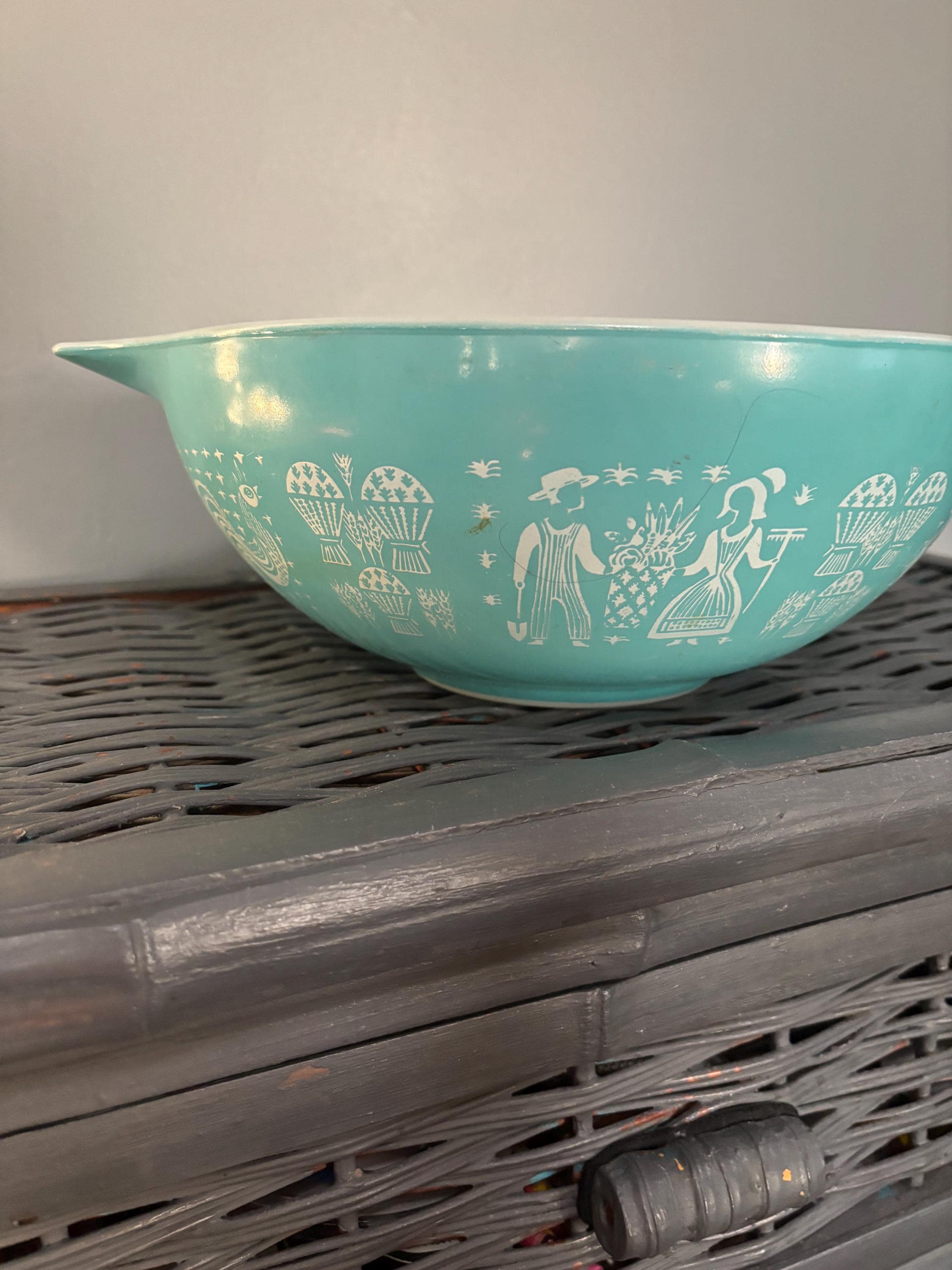 Butterprint Amish Pyrex Cinderella Bowls - Etsy