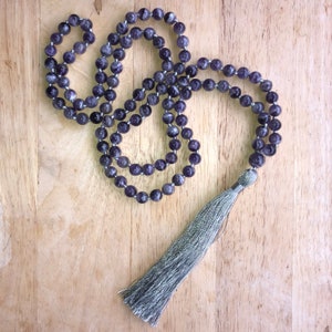 Amethyst Mala Necklace